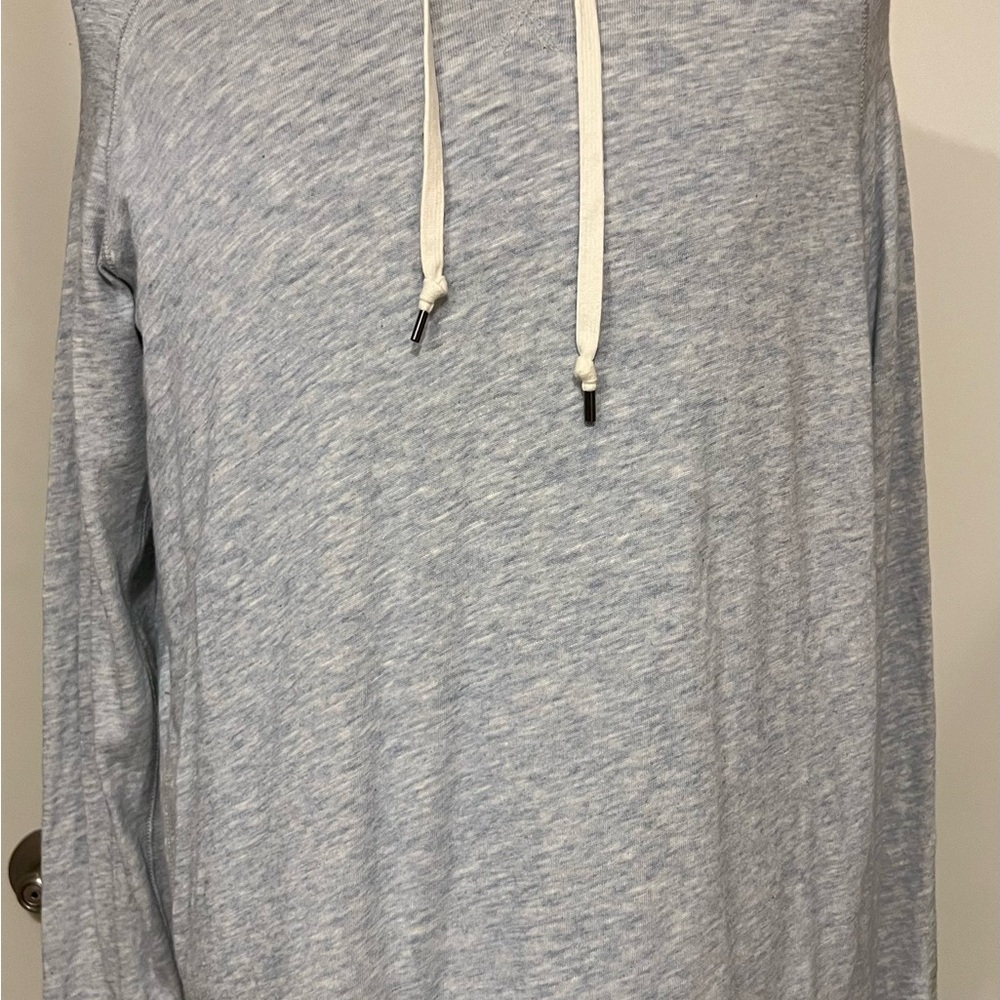 Vince Men's Light Blue Pullover Hoodie Large